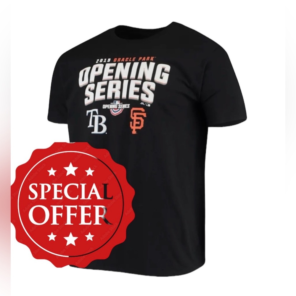 Majestic San Francisco Giants vs. Tampa Bay Rays Majestic 2019 Opening